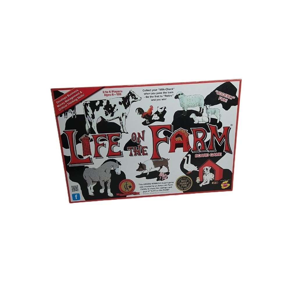 Life On The Farm Board Game 2004 We R Fun Complete Educational 2-6 Players EUC